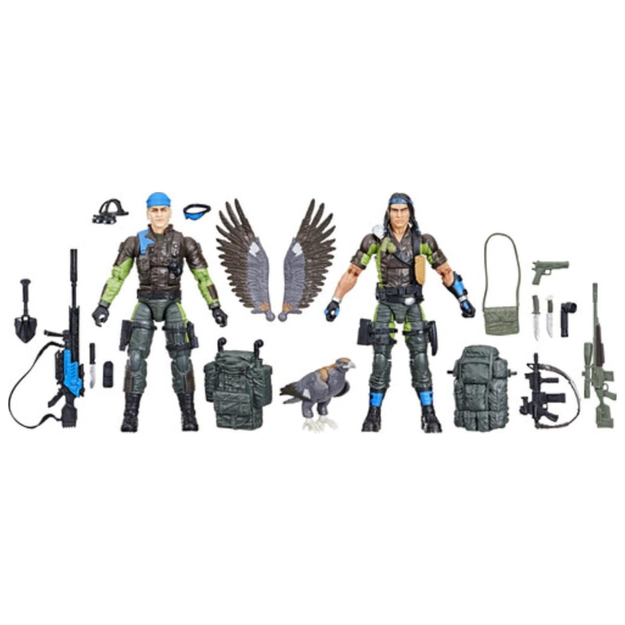 G.I. Joe Low-Light & Spirit Mad Marauders Classified Series 6-Inch #128 Action Figures